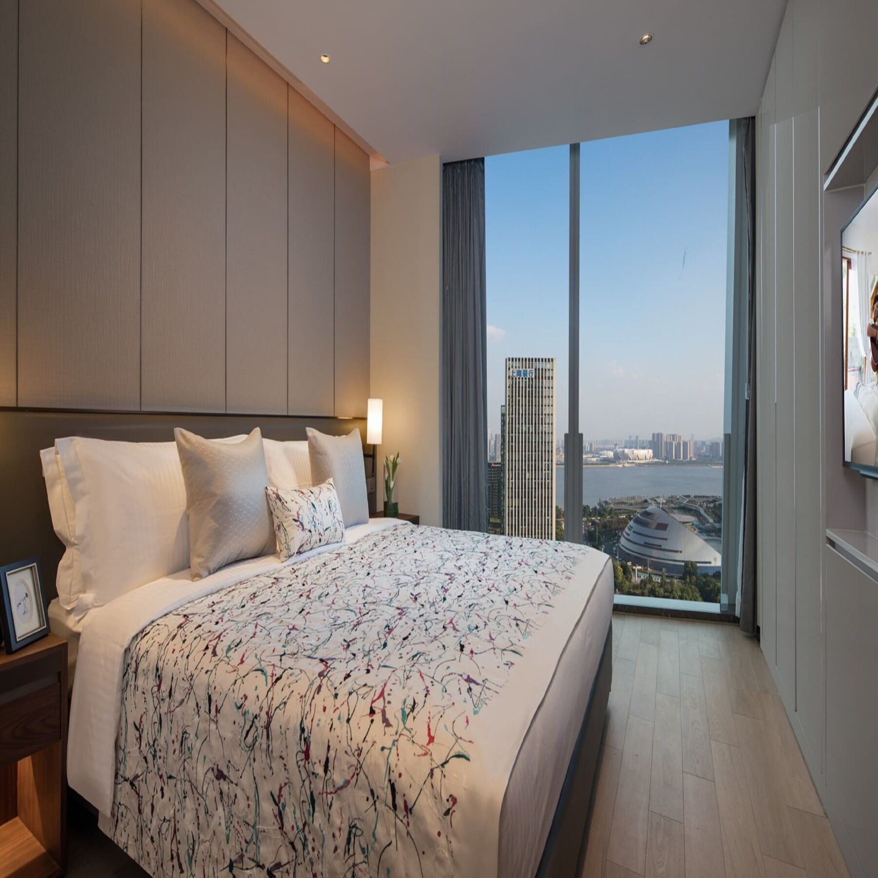 Ascott Raffles City Hangzhou Appartement Buitenkant foto